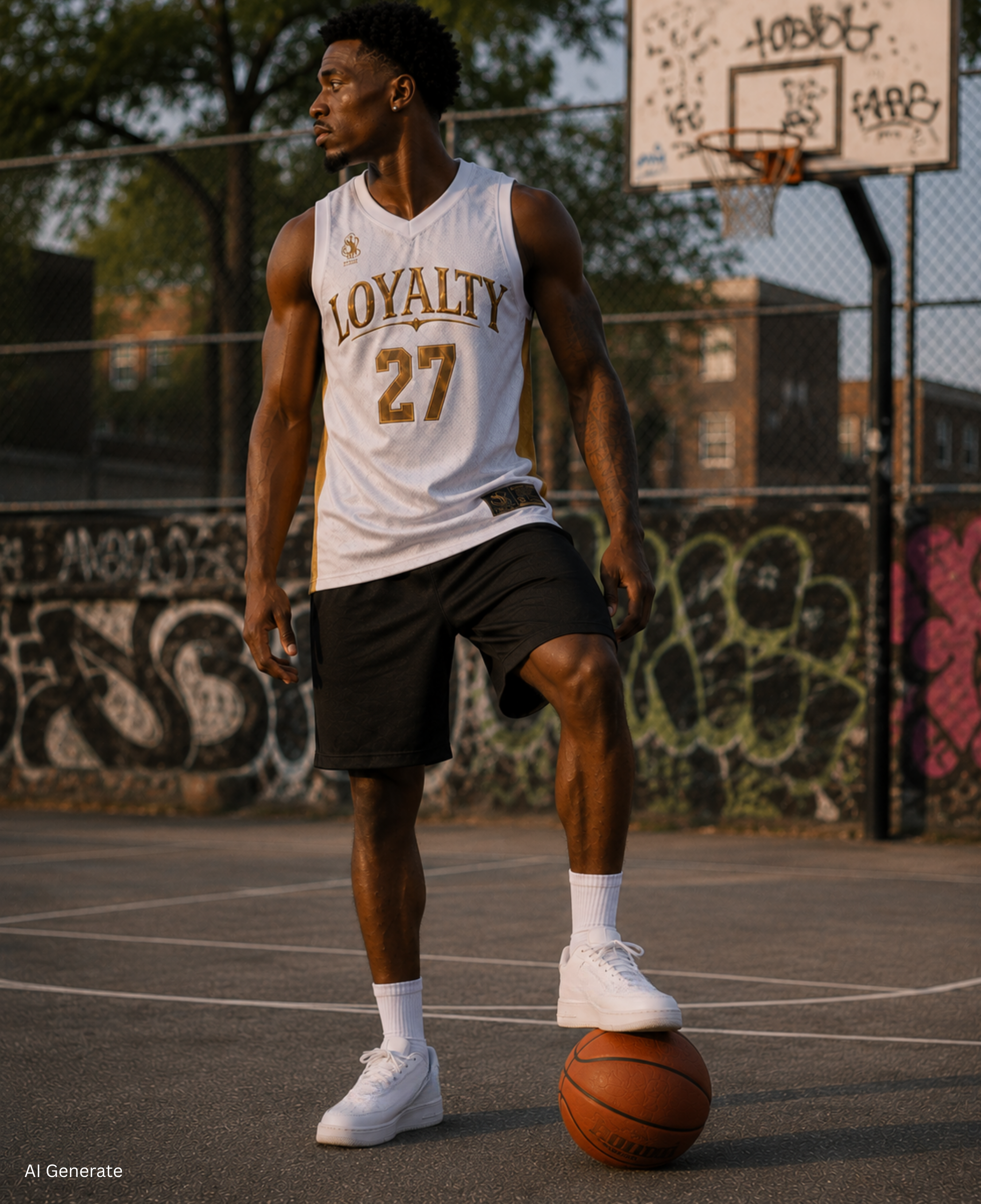 Premium Unisex Basketballtrikot
